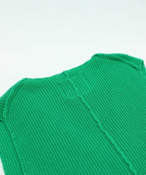 RNA（アールエヌエー）の「K2624 スリットダメージベスト（ベスト・レディース・グリーン/アイボリー/ブラック・MEDIUM）」の18枚目の写真