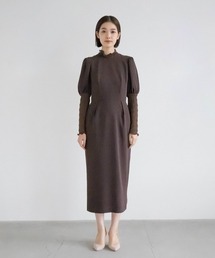 kaene | ニットレースコンビドレス(ドレス)