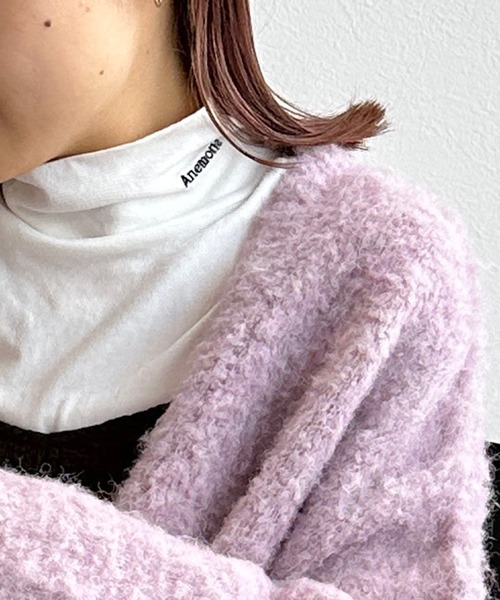 w closet（ダブルクローゼット）の「刺繍タートルネックプルオーバー（Tシャツ/カットソー・レディース・ホワイト系その他3/ホワイト系その他/ホワイト系その他2・FREE）」の16枚目の写真
