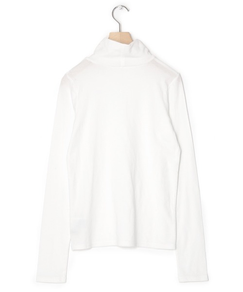 w closet（ダブルクローゼット）の「刺繍タートルネックプルオーバー（Tシャツ/カットソー・レディース・ホワイト系その他3/ホワイト系その他/ホワイト系その他2・FREE）」の9枚目の写真