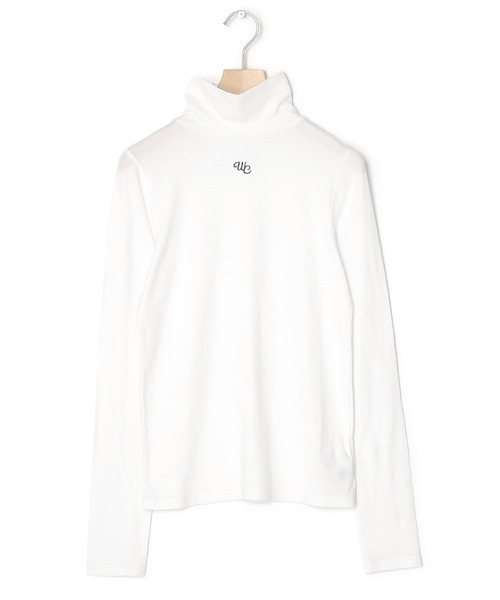 w closet（ダブルクローゼット）の「刺繍タートルネックプルオーバー（Tシャツ/カットソー・レディース・ホワイト系その他3/ホワイト系その他/ホワイト系その他2・FREE）」の7枚目の写真