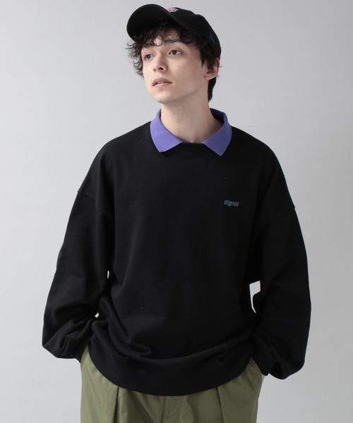SIGNAL SPORTS(シグナルスポーツ)の「【SIGNAL SPORTS】裏毛スウェット/ワンポイント刺繍ポロシャツ(ポロシャツ・メンズ・ホワイト系その他/ブルー系その他/ブラック系その他・MEDIUM/LARGE)」の13枚目の写真