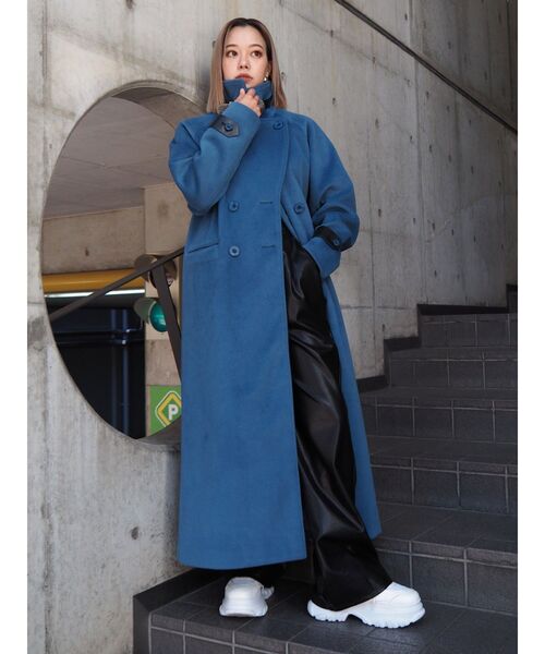 EVRIS(エヴリス)の「フェイクレザーワイドパンツ(その他パンツ・レディース・レッド/ブラック・SMALL/MEDIUM)」の22枚目の写真