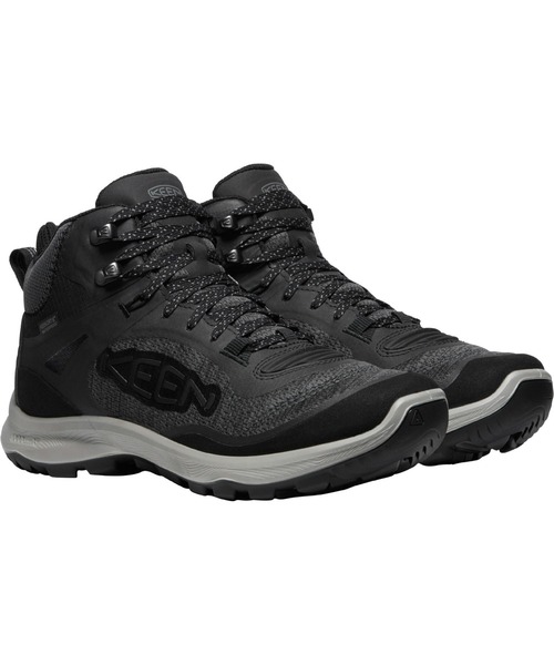 KEEN(キーン)の「TERRADORA FLEX MID WP / テラドーラ フレックス ミッド ウォータープルーフ / レディース 登山靴 トレッキングシューズ 防水(ブーツ・レディース・ブラック・23.5cm/22.5cm/24.5cm/24cm/25cm)」の5枚目の写真