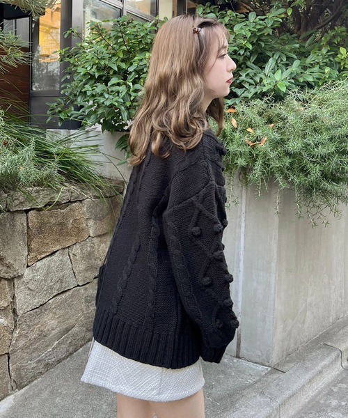 one after another NICE CLAUP（ワンアフターアナザーナイスクラップ）の「バックリボン台形スカート（スカート・レディース・その他1/チェック/グレー系その他・FREE）」の14枚目の写真