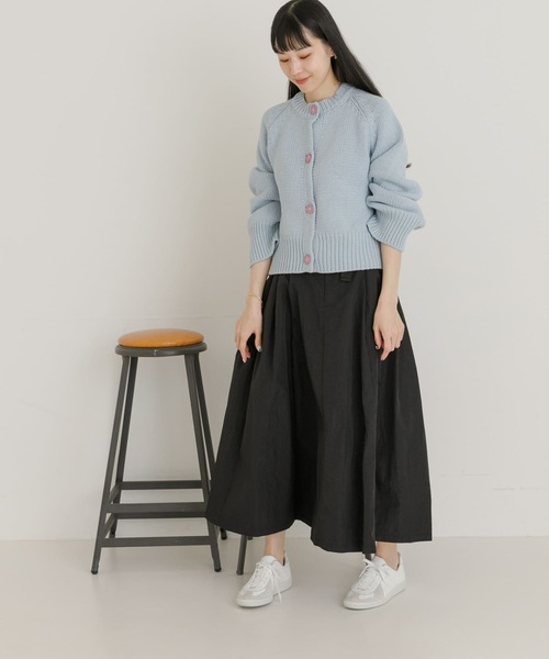 UR Lab.（アーバンリサーチラボ）の「ローゲージニットカーディガン（カーディガン/ボレロ・レディース・グレー/ブラック/ブルー系その他・FREE）」の16枚目の写真