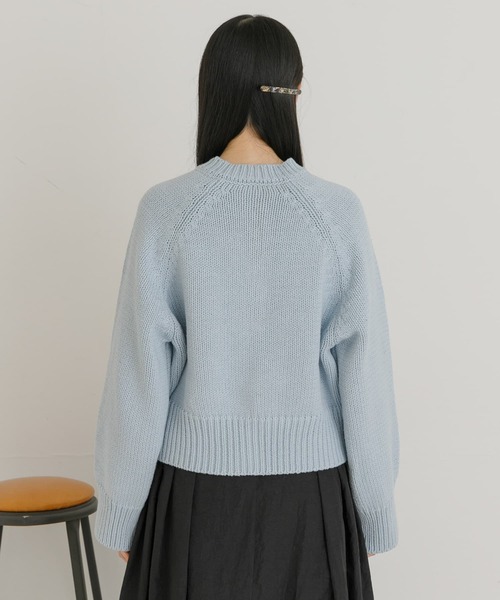 UR Lab.（アーバンリサーチラボ）の「ローゲージニットカーディガン（カーディガン/ボレロ・レディース・グレー/ブラック/ブルー系その他・FREE）」の19枚目の写真