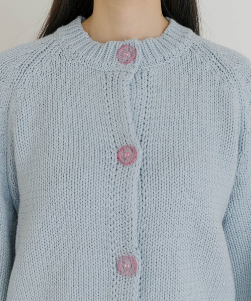 UR Lab.（アーバンリサーチラボ）の「ローゲージニットカーディガン（カーディガン/ボレロ・レディース・グレー/ブラック/ブルー系その他・FREE）」の20枚目の写真