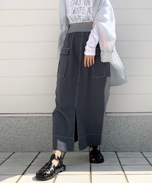 Q | ミリタリースカート(スカート)