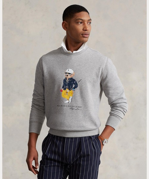 POLO RALPH LAUREN ポロラルフローレンポロベア　スウェットシャツ 楽天市場】ポロベア クルーネック スウェットシャツ 710875153