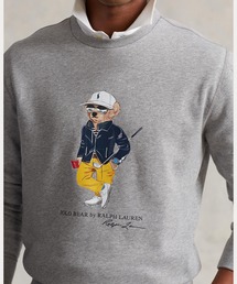 【かきさくめん】ラルフローレン ポロベア フリーススウェット ボーダーXL かきさくめん】ラルフローレン ポロベア フリーススウェット