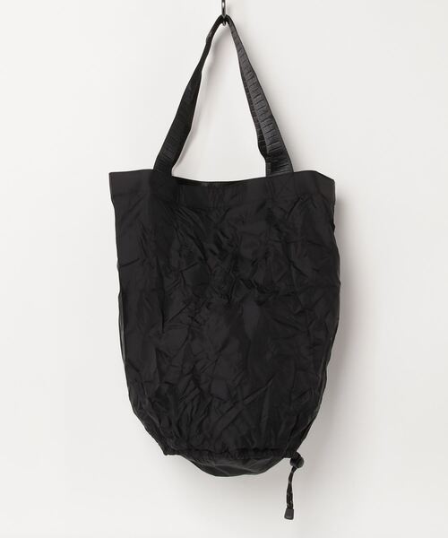 grn(ジーアールエヌ)の「【grn GENERAL LIFE/ジーアールエヌジェネラルライフ】CRUMBLE POCKETABLE BAG クランブルポケッタブルバッグ(トートバッグ・メンズ・ネイビー/オレンジ/ブラック/パープル・FREE)」の6枚目の写真