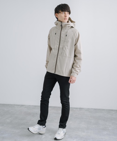 KRIFF MAYER（クリフメイヤー）の「KRIFF MAYER クリフメイヤー オーバーサイズ HINOKOフードジャケット マウンテンパーカー（マウンテンパーカー・メンズ・ブラック/ブラウン/ベージュ・M/L/XL）」の14枚目の写真