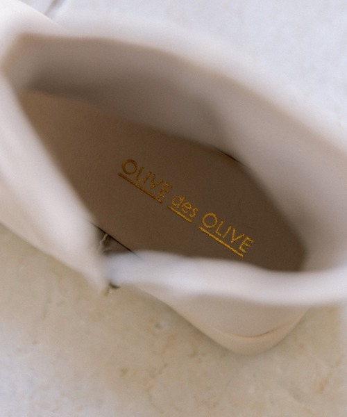 OLIVE des OLIVE（オリーブデオリーブ）の「ブーツサンダル（ブーツ・レディース・アイボリー/ブラック・SMALL/MEDIUM/LARGE）」の18枚目の写真