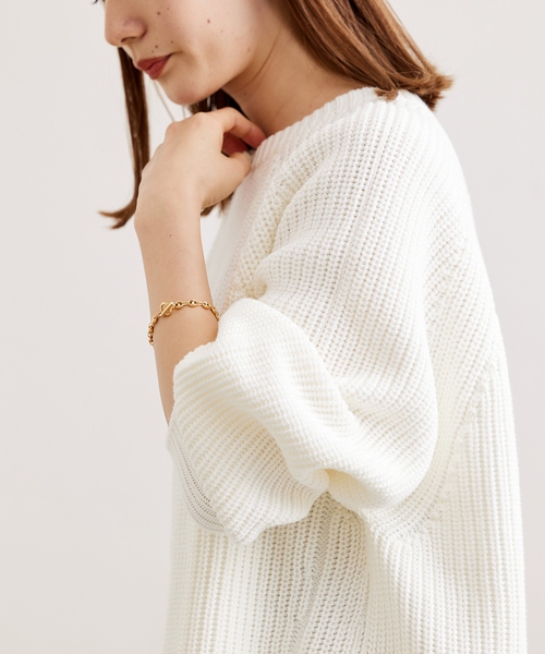 FRAMeWORK（フレームワーク）の「【SYMPATHY OF SOUL】Gu chain T bar ブレスレット（ゴールド）（ブレスレット・レディース・ゴールド・FREE）」の8枚目の写真