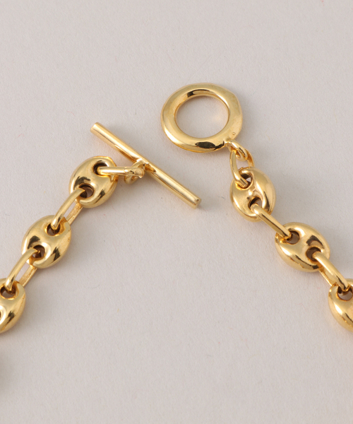 FRAMeWORK（フレームワーク）の「【SYMPATHY OF SOUL】Gu chain T bar ブレスレット（ゴールド）（ブレスレット・レディース・ゴールド・FREE）」の4枚目の写真