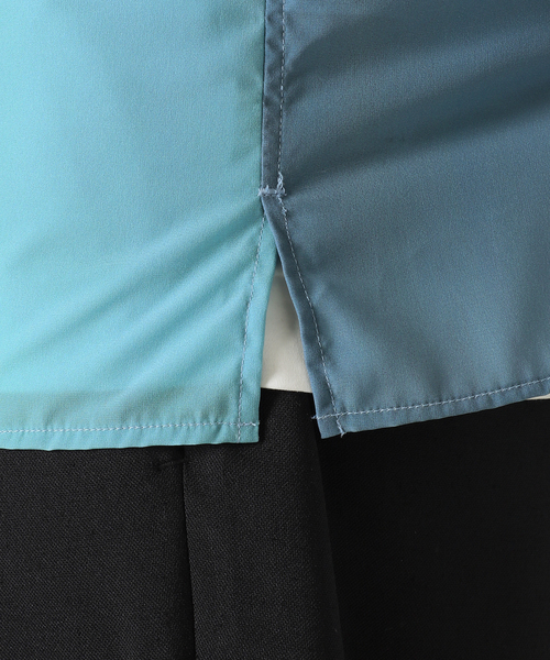 EDIFICE（エディフィス）の「グラデーションプリント オープンカラー 半袖シャツ (バーティカル)（シャツ/ブラウス・メンズ・ライトブルー/ピンク/ネイビー・LARGE/MEDIUM）」の7枚目の写真