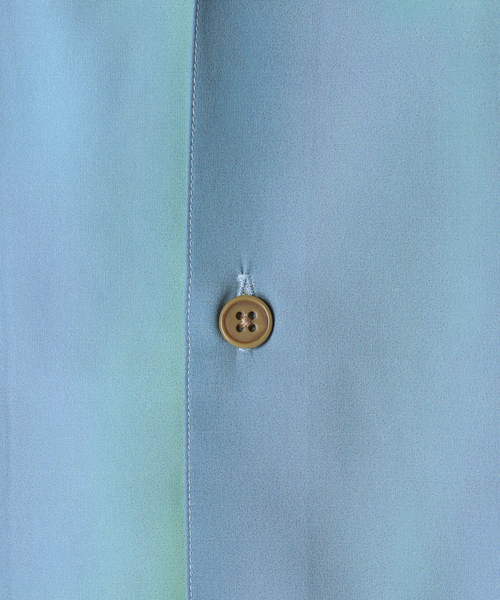 EDIFICE（エディフィス）の「グラデーションプリント オープンカラー 半袖シャツ (バーティカル)（シャツ/ブラウス・メンズ・ライトブルー/ピンク/ネイビー・LARGE/MEDIUM）」の8枚目の写真