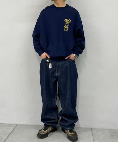 WHO'S WHO gallery(フーズフーギャラリー)の「COOPER FACTスカルニット(ニット/セーター・レディース・ライトグレー/サックスブルー/ネイビー/アイボリー・FREE)」の18枚目の写真