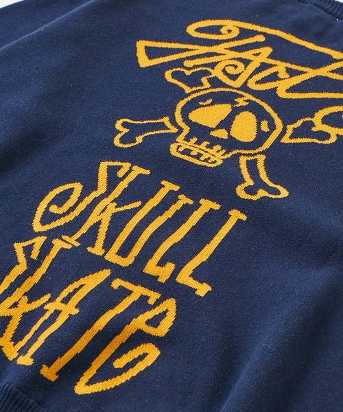 WHO'S WHO gallery(フーズフーギャラリー)の「COOPER FACTスカルニット(ニット/セーター・レディース・ライトグレー/サックスブルー/ネイビー/アイボリー・FREE)」の22枚目の写真