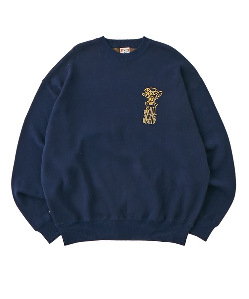 WHO'S WHO gallery(フーズフーギャラリー)の「COOPER FACTスカルニット(ニット/セーター・レディース・ライトグレー/サックスブルー/ネイビー/アイボリー・FREE)」の20枚目の写真