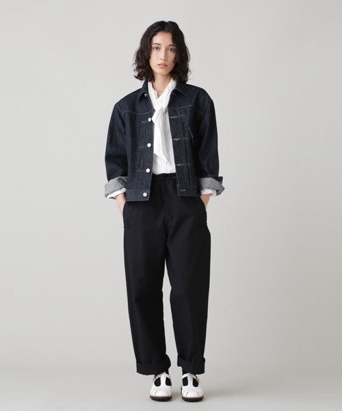 EDWIN(エドウィン)の「ORGANIC COTTON DENIM(ブルゾン・レディース・ブルー系その他6・1/2)」の2枚目の写真