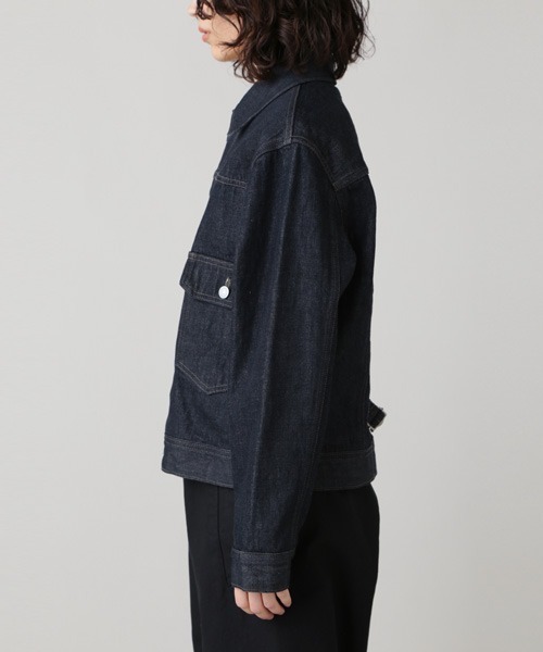EDWIN(エドウィン)の「ORGANIC COTTON DENIM(ブルゾン・レディース・ブルー系その他6・1/2)」の3枚目の写真