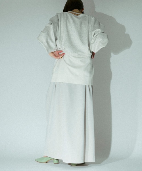 Ezick(エジック)の「Bolero layered style カーディガン(カーディガン/ボレロ・レディース・ブラック/ピンク/ホワイト・FREE)」の10枚目の写真