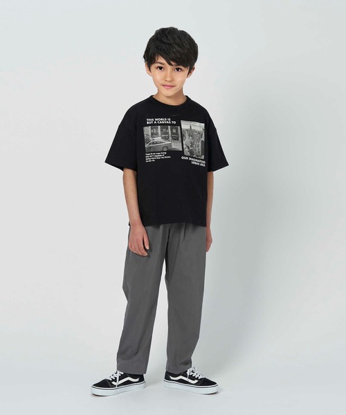 MPS(エムピーエス)の「【MPS】吸水速乾フォトプリントT(Tシャツ/カットソー・キッズ・カーキブラウン/ブラック・150/140/160/120/130/105)」の3枚目の写真