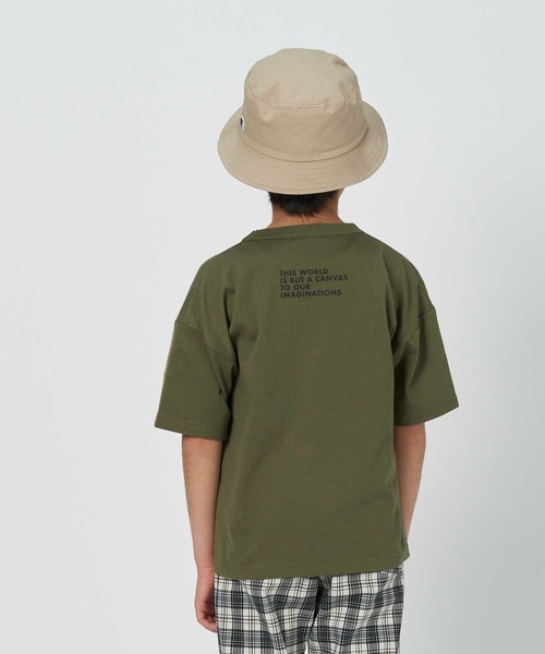 MPS(エムピーエス)の「【MPS】吸水速乾フォトプリントT(Tシャツ/カットソー・キッズ・カーキブラウン/ブラック・150/140/160/120/130/105)」の6枚目の写真