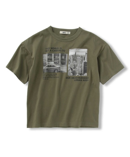 MPS(エムピーエス)の「【MPS】吸水速乾フォトプリントT(Tシャツ/カットソー・キッズ・カーキブラウン/ブラック・150/140/160/120/130/105)」の12枚目の写真