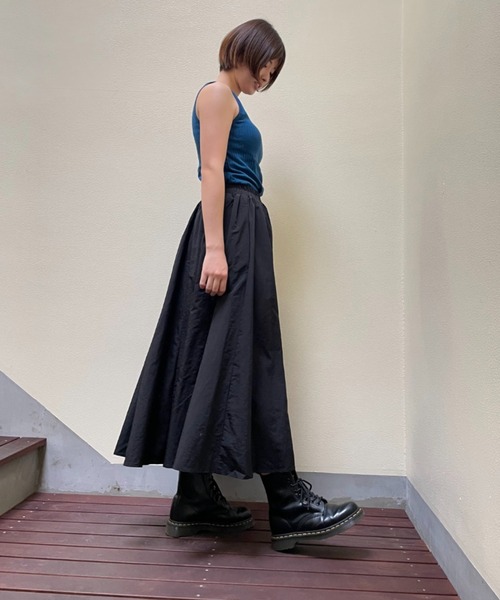 ｔｏｌｅｎｅ（トレネ）の「たっぷりフレアスカート（スカート・レディース・ブルー/ブラック/グリーン/オレンジ・FREE）」の12枚目の写真