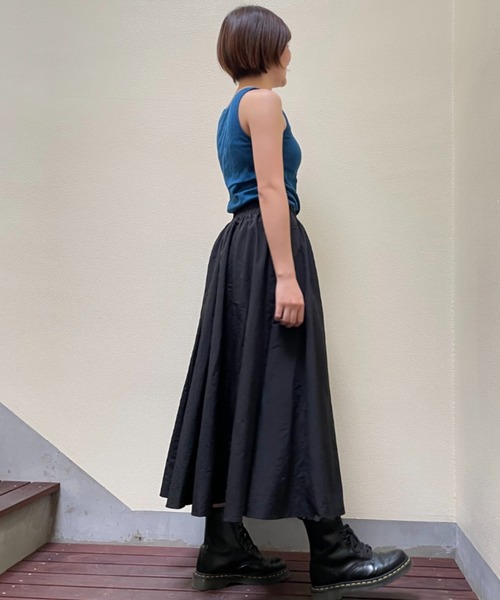 ｔｏｌｅｎｅ（トレネ）の「たっぷりフレアスカート（スカート・レディース・ブルー/ブラック/グリーン/オレンジ・FREE）」の13枚目の写真