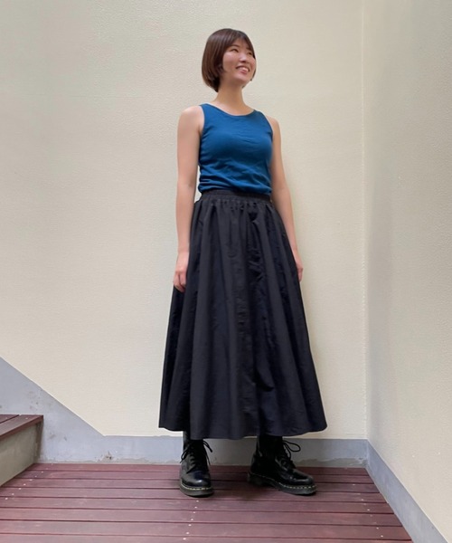 ｔｏｌｅｎｅ（トレネ）の「たっぷりフレアスカート（スカート・レディース・ブルー/ブラック/グリーン/オレンジ・FREE）」の14枚目の写真