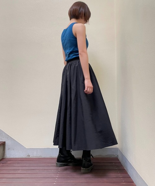 ｔｏｌｅｎｅ（トレネ）の「たっぷりフレアスカート（スカート・レディース・ブルー/ブラック/グリーン/オレンジ・FREE）」の17枚目の写真