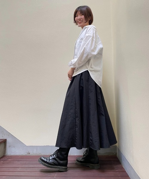 ｔｏｌｅｎｅ（トレネ）の「たっぷりフレアスカート（スカート・レディース・ブルー/ブラック/グリーン/オレンジ・FREE）」の5枚目の写真