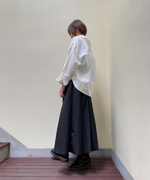 ｔｏｌｅｎｅ（トレネ）の「たっぷりフレアスカート（スカート・レディース・ブルー/ブラック/グリーン/オレンジ・FREE）」の6枚目の写真