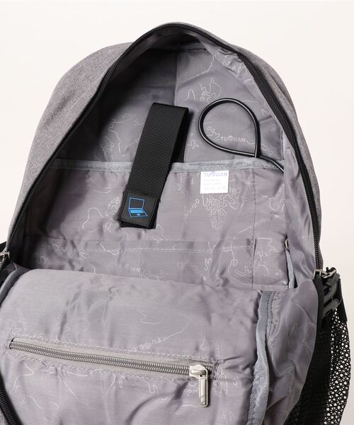 florist（フローリスト）の「【4タイプ展開】ボール収納付き！ユニセックス スマートリュック/バックパック/スポーツバッグ（バックパック/リュック・レディース・グレー系1/ブラック系4/ブラック系3/ブラック系2/グレー系4/グレー系3・FREE）」の19枚目の写真