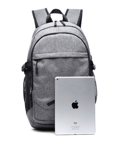 florist（フローリスト）の「【4タイプ展開】ボール収納付き！ユニセックス スマートリュック/バックパック/スポーツバッグ（バックパック/リュック・レディース・グレー系1/ブラック系4/ブラック系3/ブラック系2/グレー系4/グレー系3・FREE）」の12枚目の写真