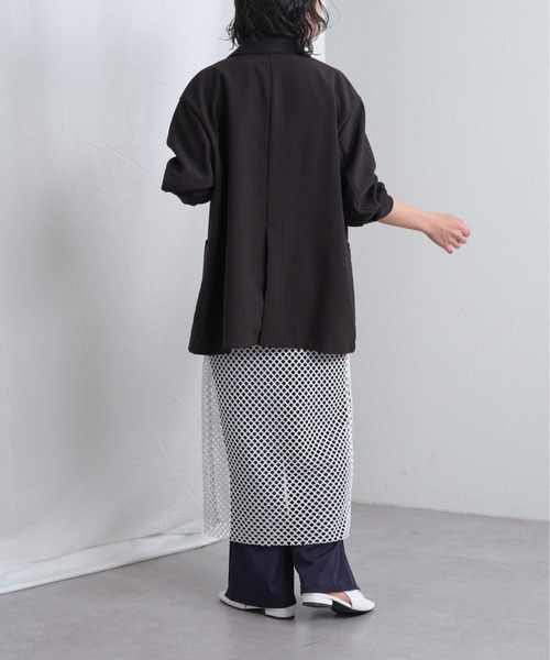 COLONY 2139（コロニートゥーワンスリーナイン）の「カットメッシュスカート（スカート・レディース・ホワイト/ブラック・FREE）」の9枚目の写真