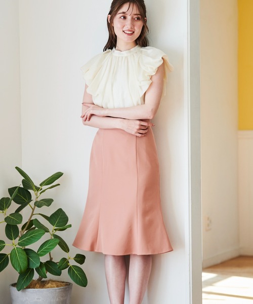 NOELA(ノエラ)の「バルーンスリーブブラウス(シャツ/ブラウス・レディース・ピンク/ライトグリーン/オフホワイト・フリー)」の7枚目の写真
