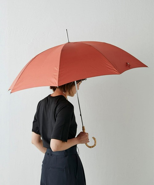 GALLARDAGALANTE(ガリャルダガランテ)の「《晴雨兼用》カバー付きアンブレラ【オンラインストア限定商品】(長傘・レディース・ネイビー/オレンジ/ミント/カーキ・FREE)」の4枚目の写真