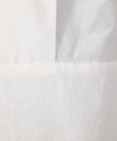 qualite(カリテ)の「タイプライターチュニックブラウス(シャツ/ブラウス・レディース・オフホワイト/イエロー系その他・フリー)」の8枚目の写真