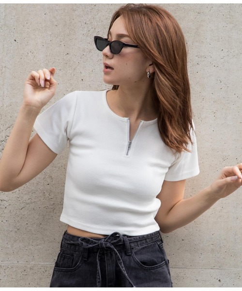 ANAP(アナップ)の「キャットアイサングラス(サングラス・レディース・ブラック/グリーン・FREE)」の3枚目の写真