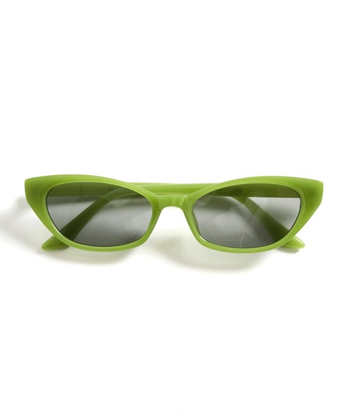 ANAP(アナップ)の「キャットアイサングラス(サングラス・レディース・ブラック/グリーン・FREE)」の6枚目の写真