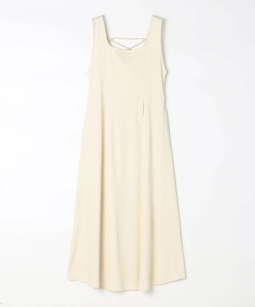 179/WG(イチナナキュウダブルジー)の「レースアップカットソーワンピース(ワンピース・レディース・オフホワイト/ブルー/ブラック・MEDIUM)」の22枚目の写真