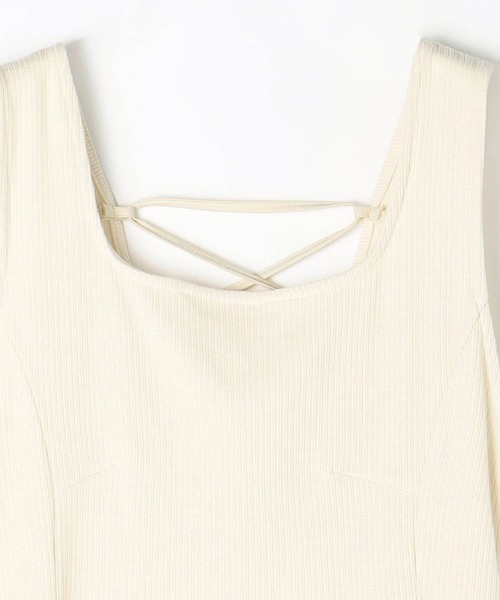 179/WG(イチナナキュウダブルジー)の「レースアップカットソーワンピース(ワンピース・レディース・オフホワイト/ブルー/ブラック・MEDIUM)」の18枚目の写真