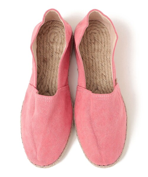 SHIPS（シップス）の「La Maison De L’Espadrille: カラー エスパドリーユ（スリッポン・レディース・ピンク/ライトイエロー・38/36/37）」の3枚目の写真