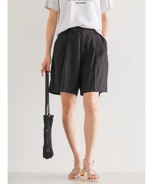 AMERICAN HOLIC（アメリカンホリック）の「リネンブレンドショートパンツ（その他パンツ・レディース・ブラック/レッド系その他5・M/L）」の18枚目の写真