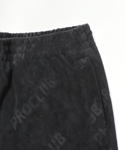 PRO CLUB （プロクラブ）の「Pro Club/プロクラブTERRY CLOTH SWEAT SHORT ショーツ ハーフパンツ ジムショーツ（その他パンツ・メンズ・ブラック/ヘザーグレー・M/L/XL）」の3枚目の写真